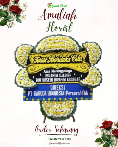 Papan Bunga Duka di Jatiayu