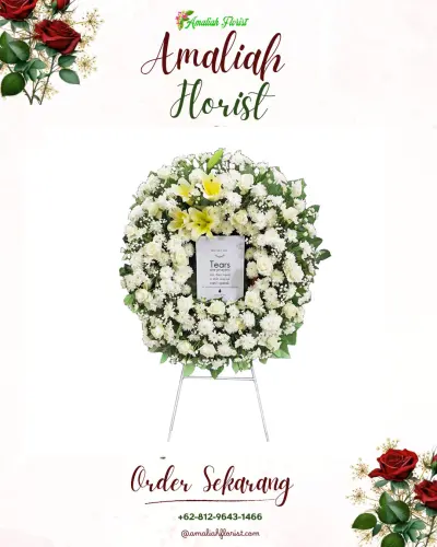 Krans Bunga Duka Cita di Jatiayu